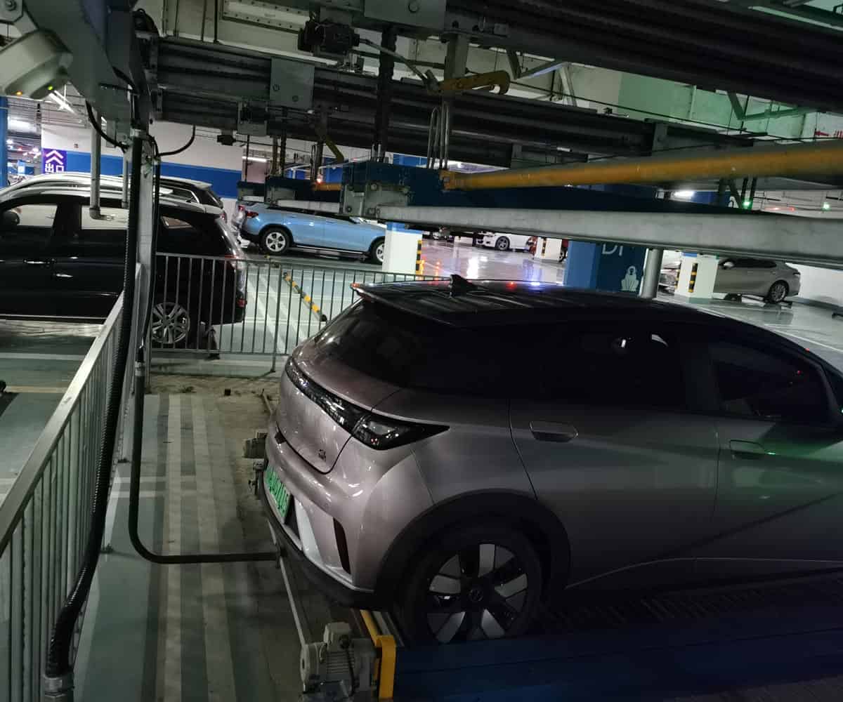 負二正二地坑式PSH4D2四層升降橫移機械式立體車庫設備 負二正二地坑式PSH4D2四層升降橫移機械式立體車庫設備